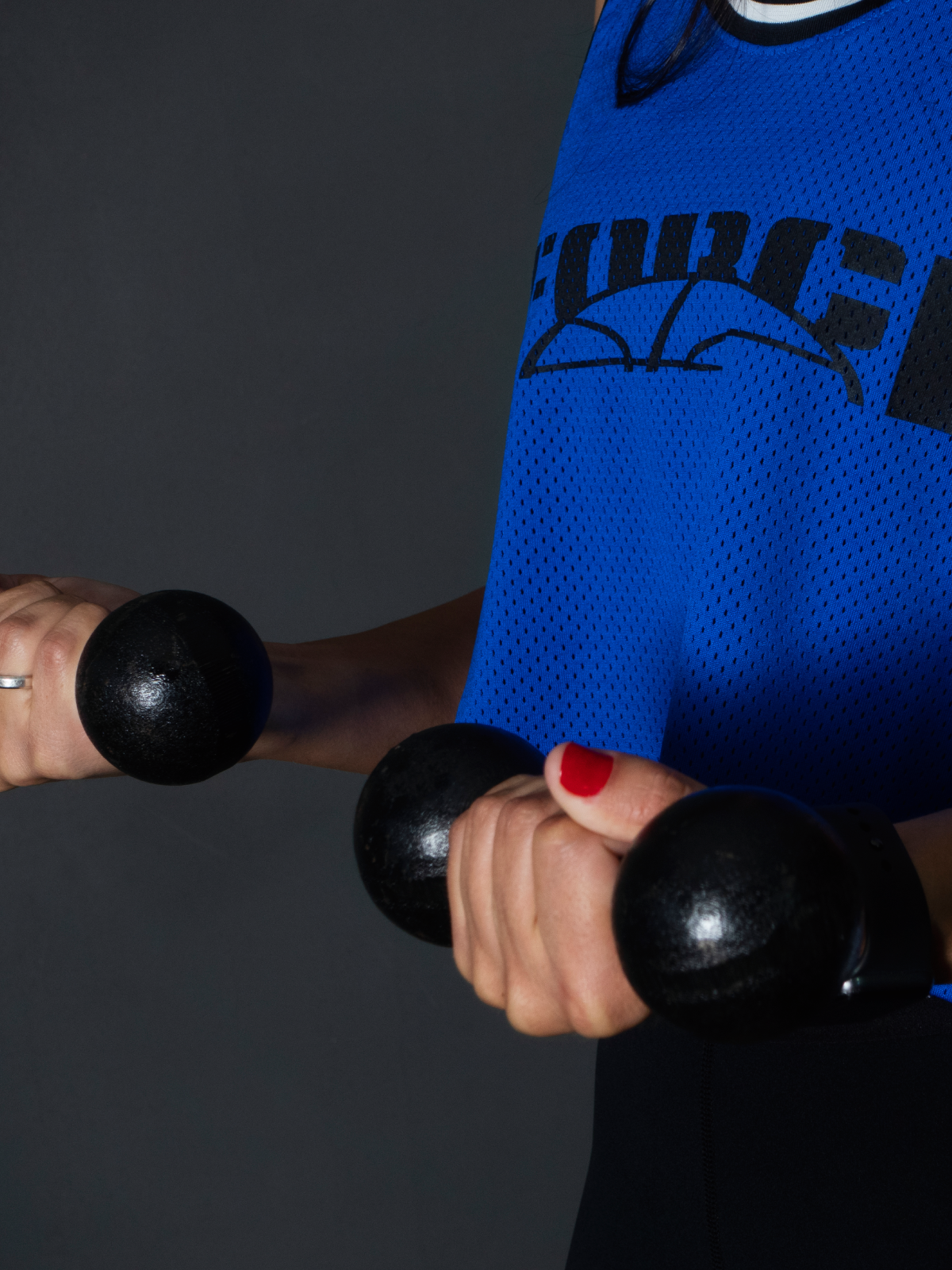 Halter Dumbbell Bola Pintado