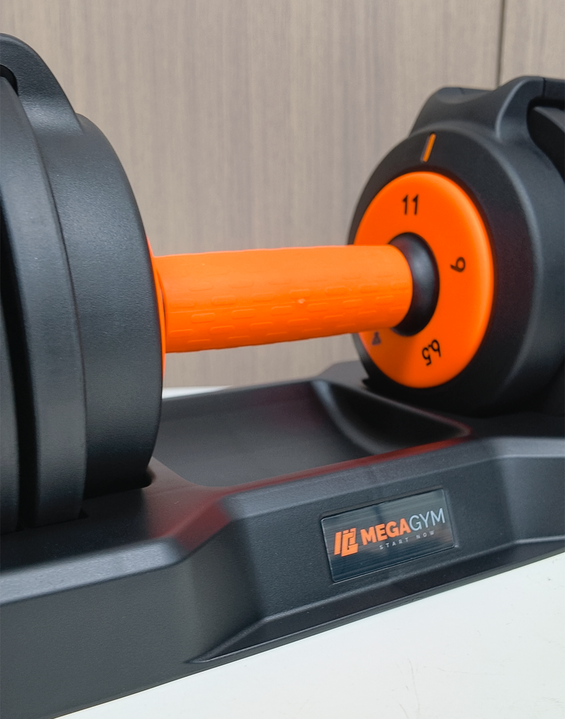 Halter Dumbbell Regulável | 5 Configurações de peso | Base para suporte dos Halteres