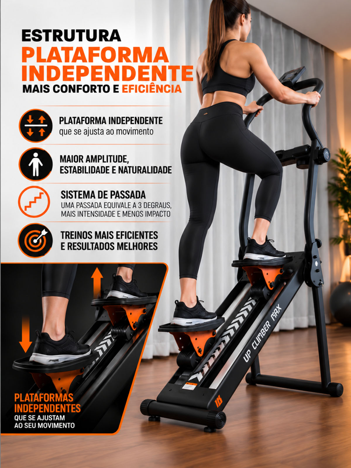 Simulador de Escada Up Climber MAX