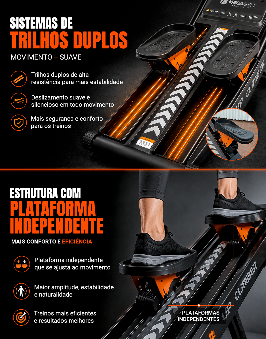 Simulador de Escada Up Climber