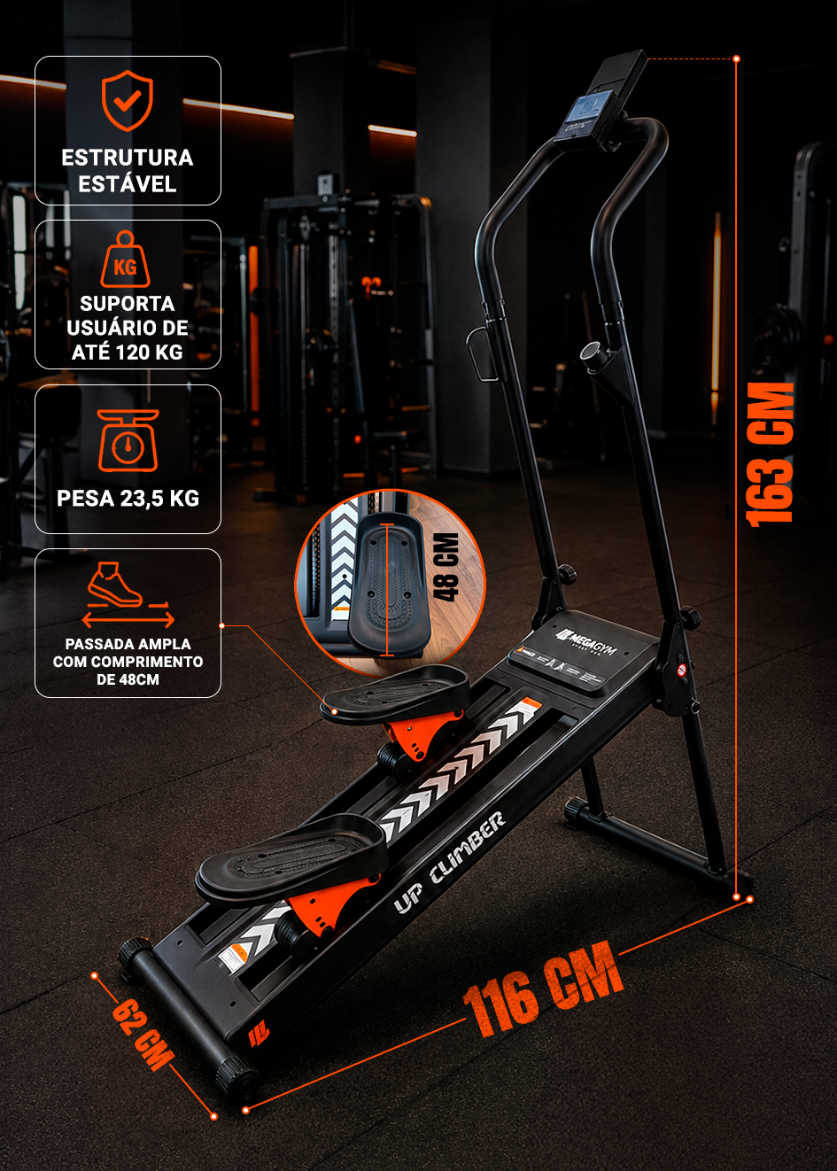 Simulador de Escada Up Climber