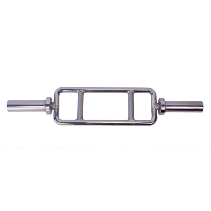 Barra Olímpica De Musculação Romana Cromada 51Mm - MegaGym