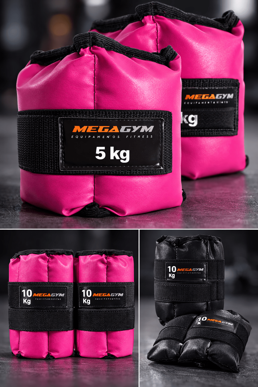 Caneleiras Tornozeleiras De Peso - MegaGym