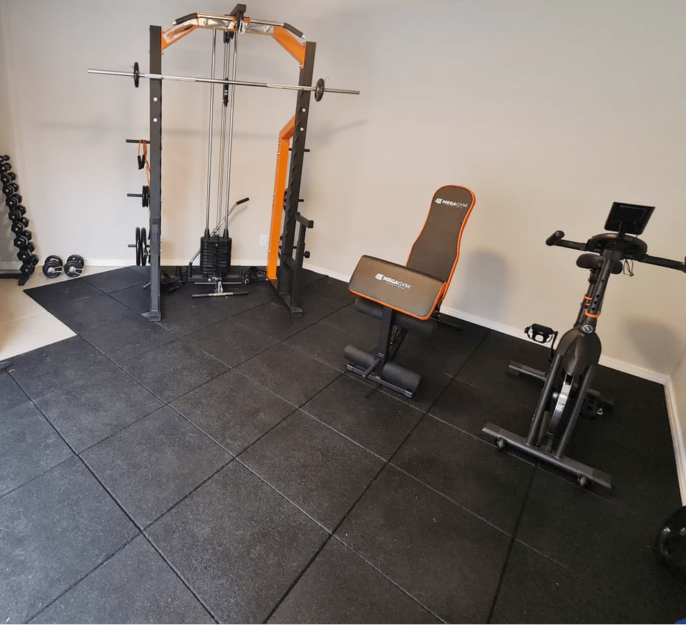 Piso Emborrachado 15mm Ultra Impact - MegaGym