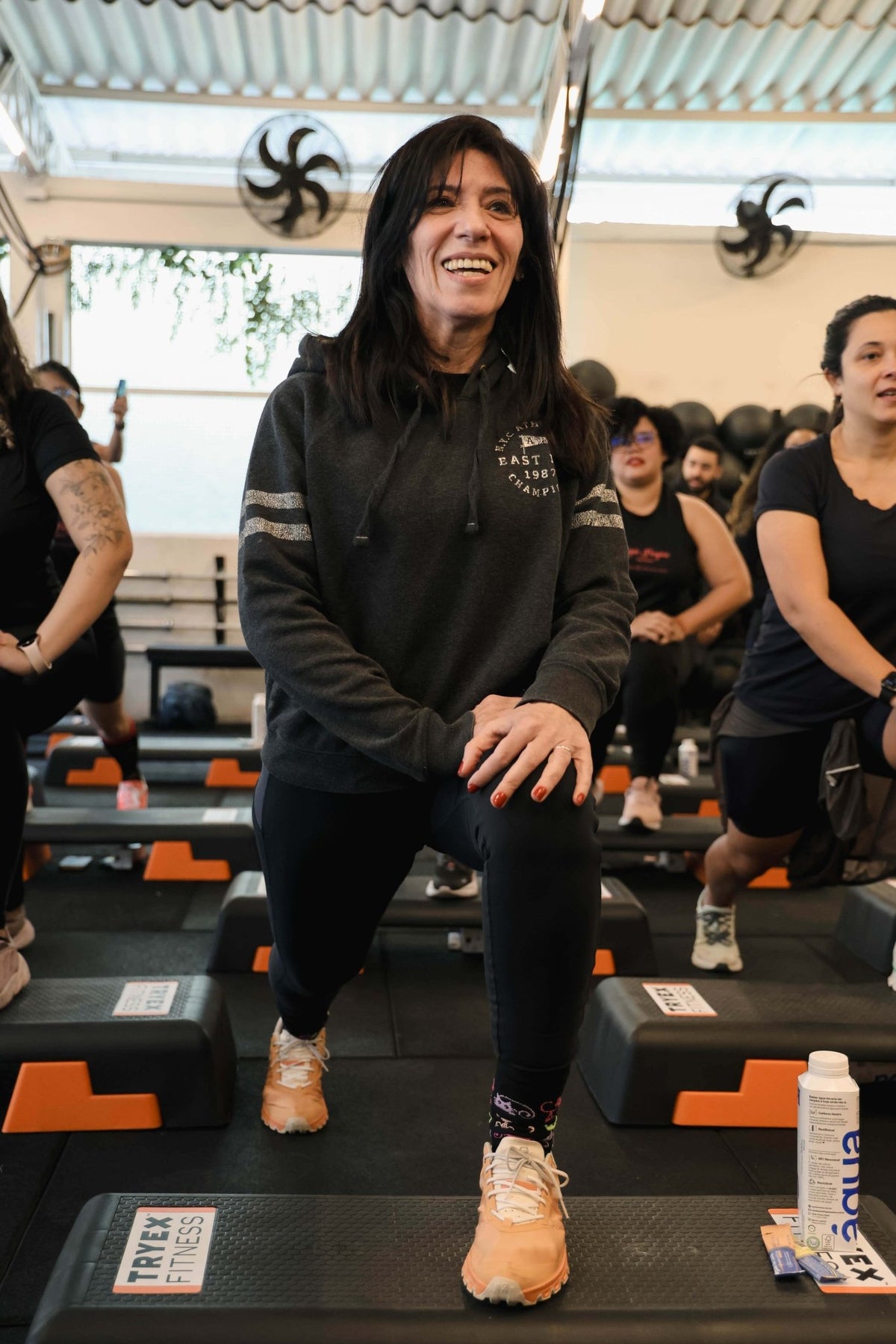 Step Academia Profissional Com Altura Ajustável 3 Níveis - MegaGym